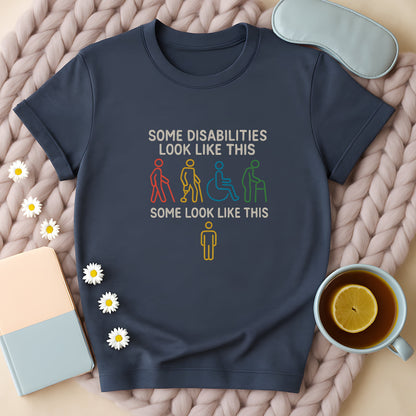 Some Disabilities Look Like This Colorful T-Shirt