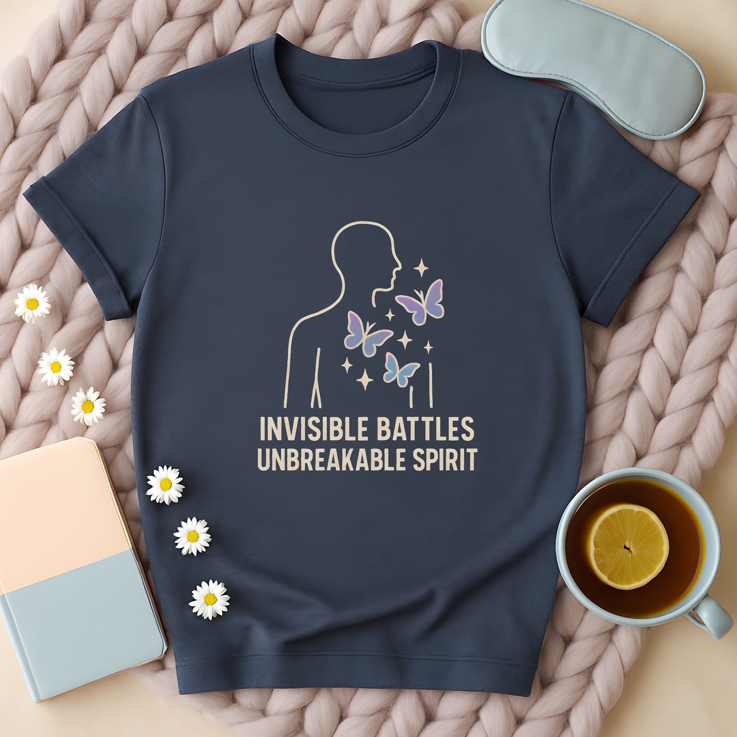 Invisible Battles Unbreakable Spirit T-Shirt