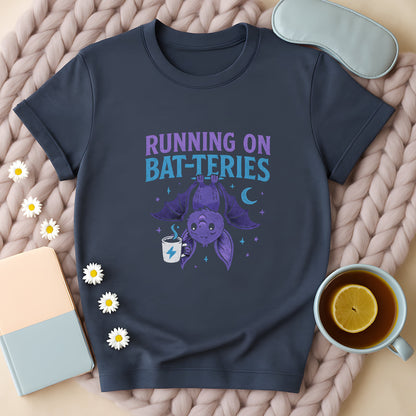 Running on Bat-teries T-Shirt