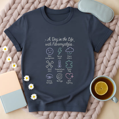 A Day In The Life With Fibromyalgia T-Shirt