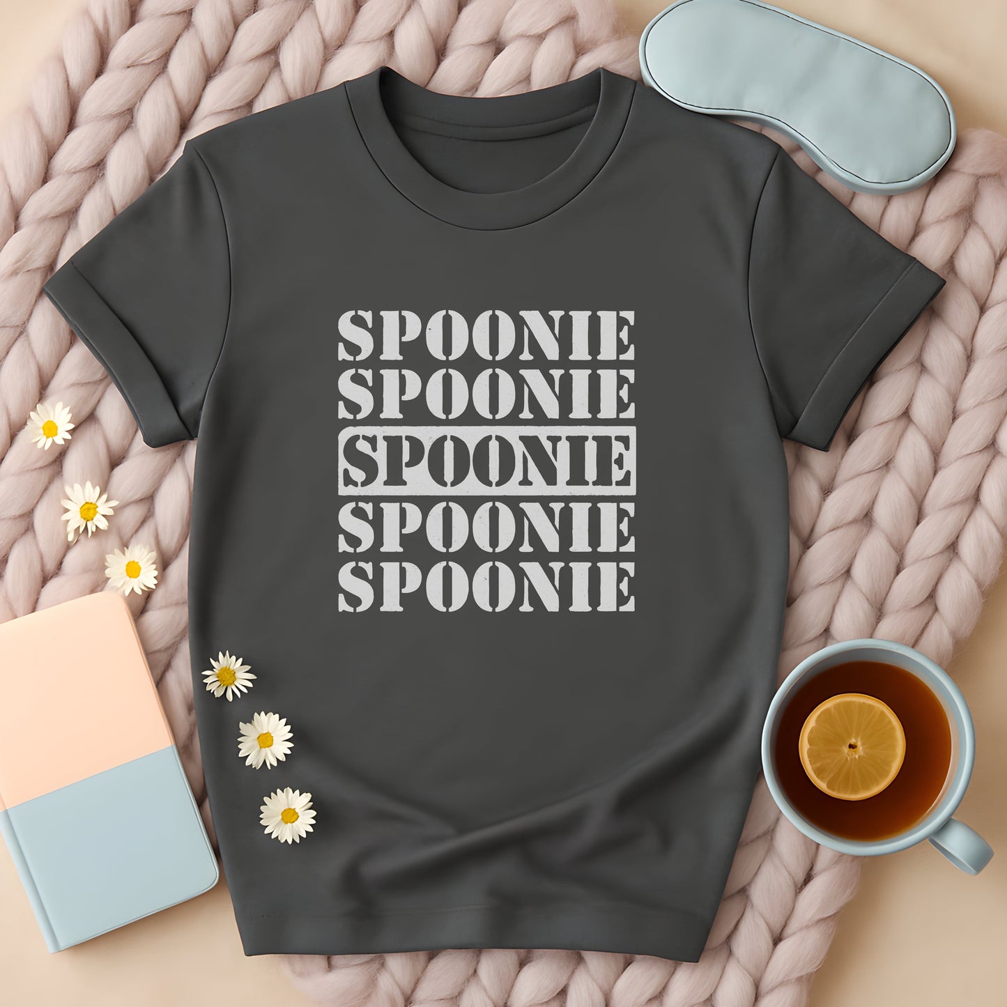 Spoonie Military Stencil T-Shirt