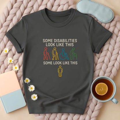Some Disabilities Look Like This Colorful T-Shirt