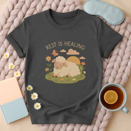 Rest Is Healing Sheep T-Shirt