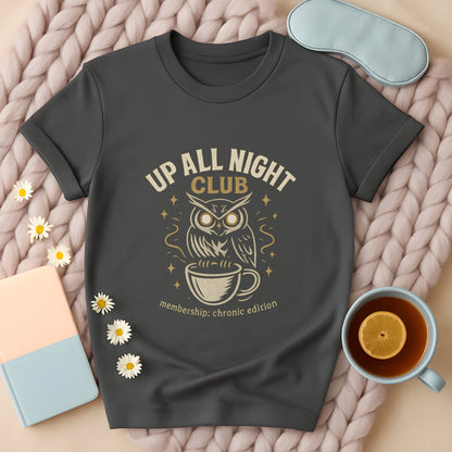 Up All Night Club Owl T-Shirt