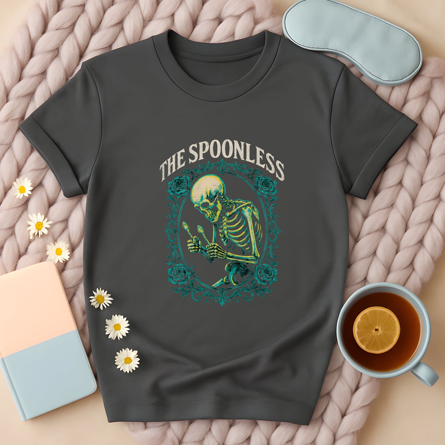 The Spoonless Skeleton Gothic T-Shirt