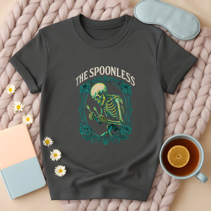 The Spoonless Skeleton Gothic T-Shirt