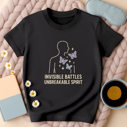 Invisible Battles Unbreakable Spirit T-Shirt