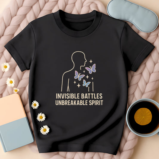 Invisible Battles Unbreakable Spirit T-Shirt