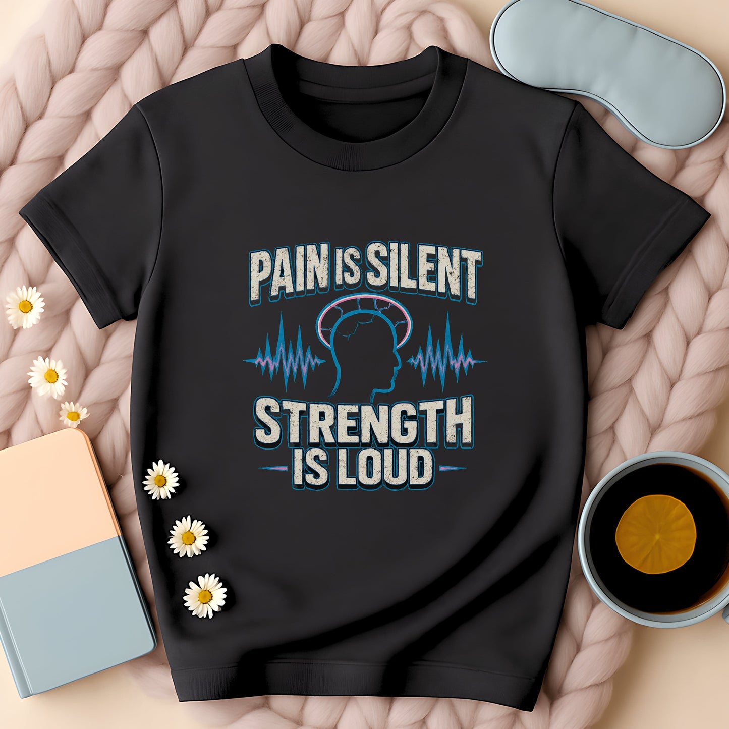 Pain Is Silent Strength Is Loud T-Shirt