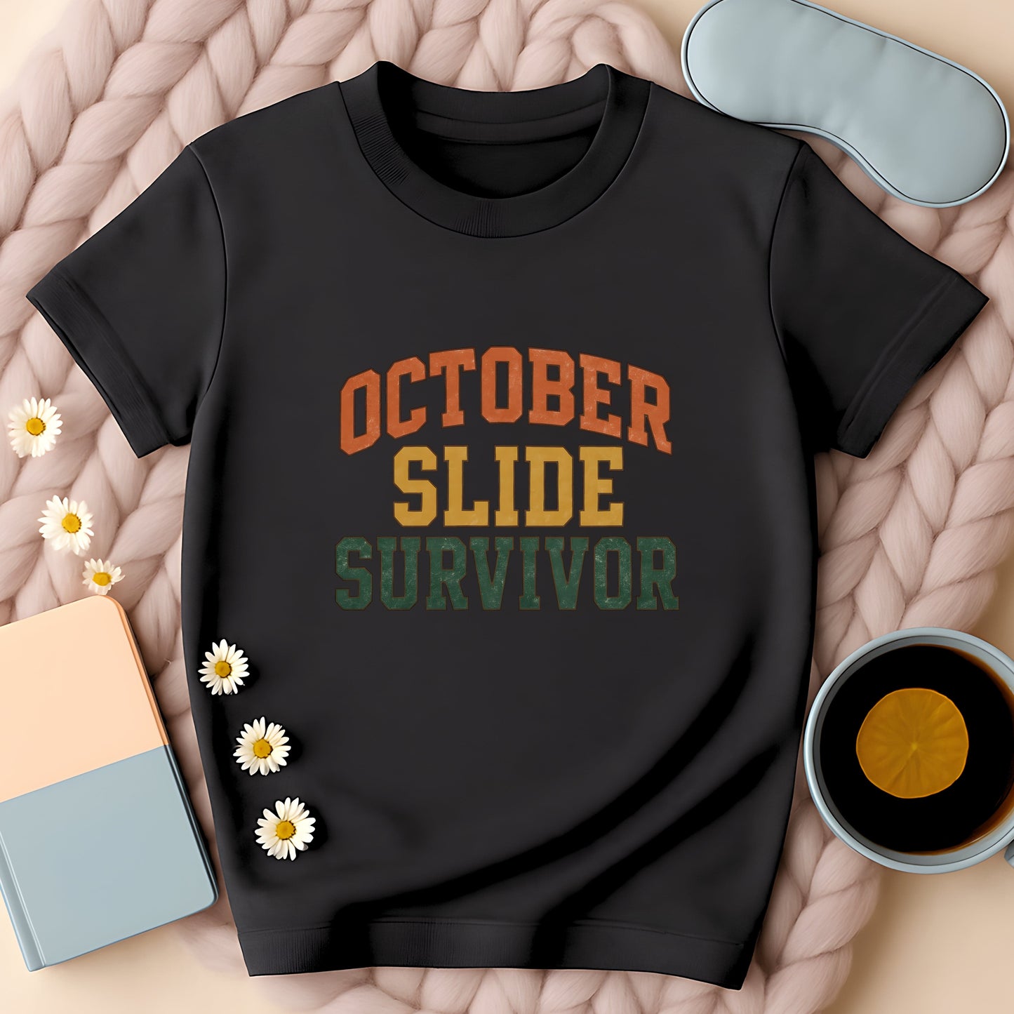October Slide Survivor T-Shirt