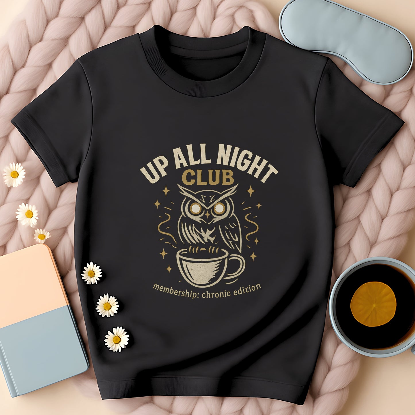 Up All Night Club Owl T-Shirt