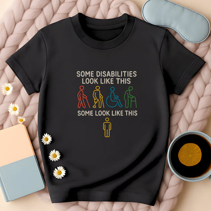 Some Disabilities Look Like This Colorful T-Shirt