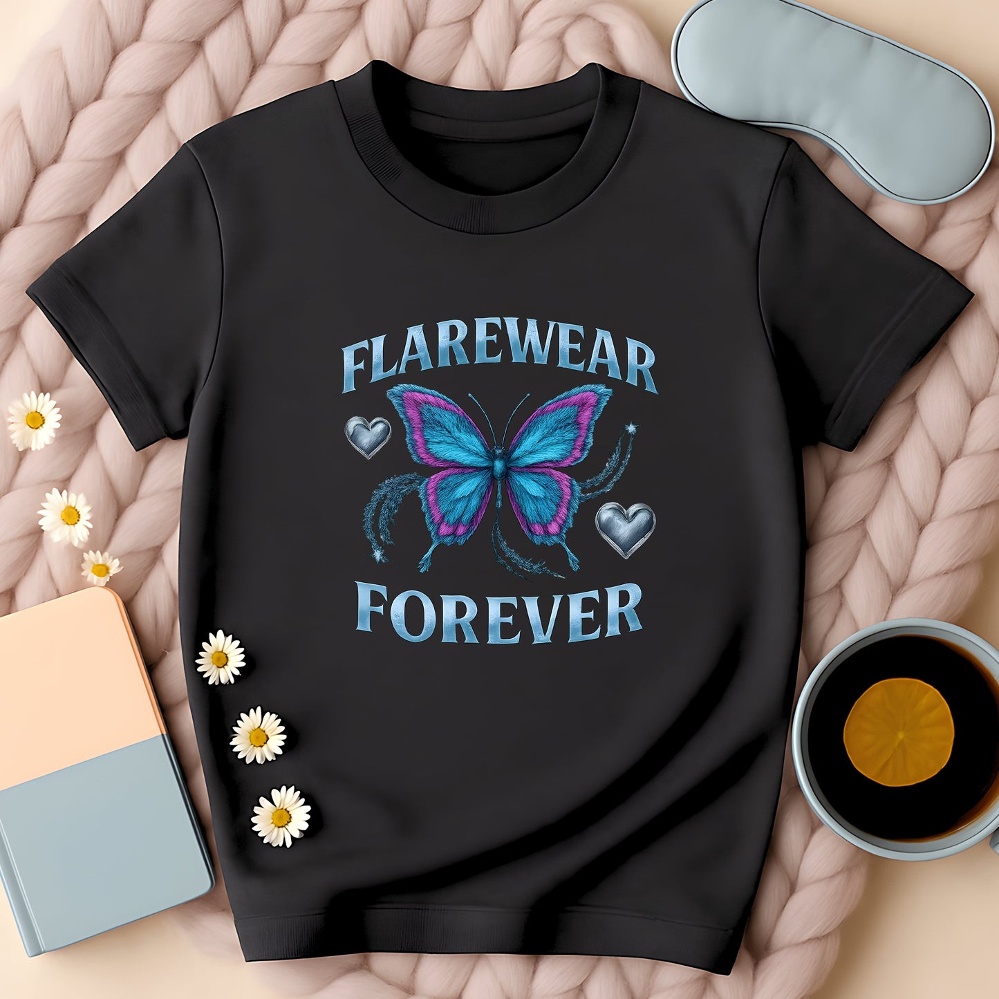 Flarewear Forever Butterfly Y2K T-Shirt