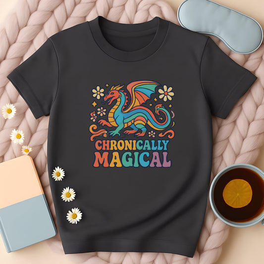 Chronically Magical Rainbow Dragon T-Shirt