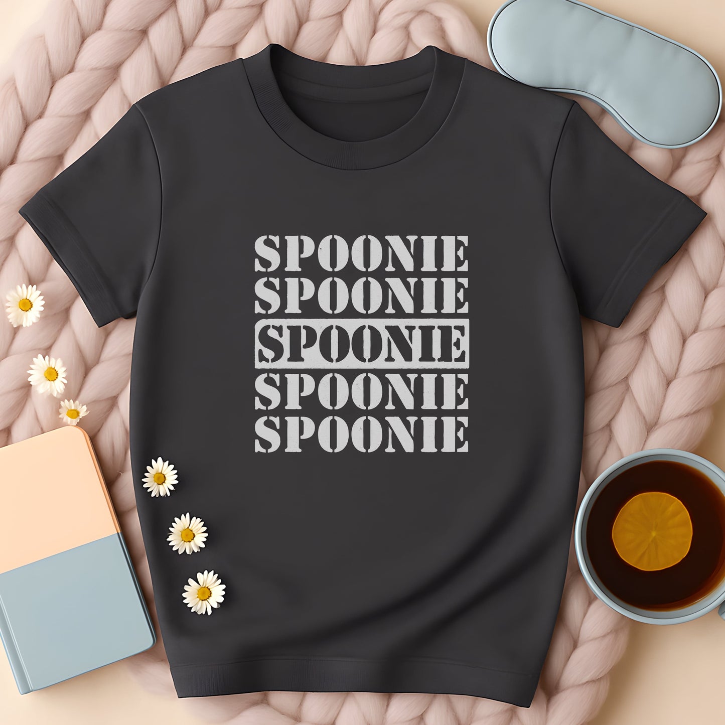 Spoonie Military Stencil T-Shirt