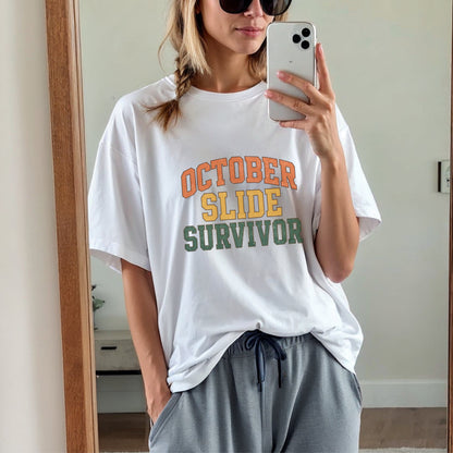October Slide Survivor T-Shirt