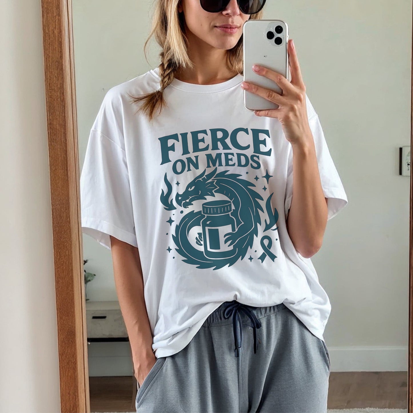 Fierce On Meds Dragon T-Shirt