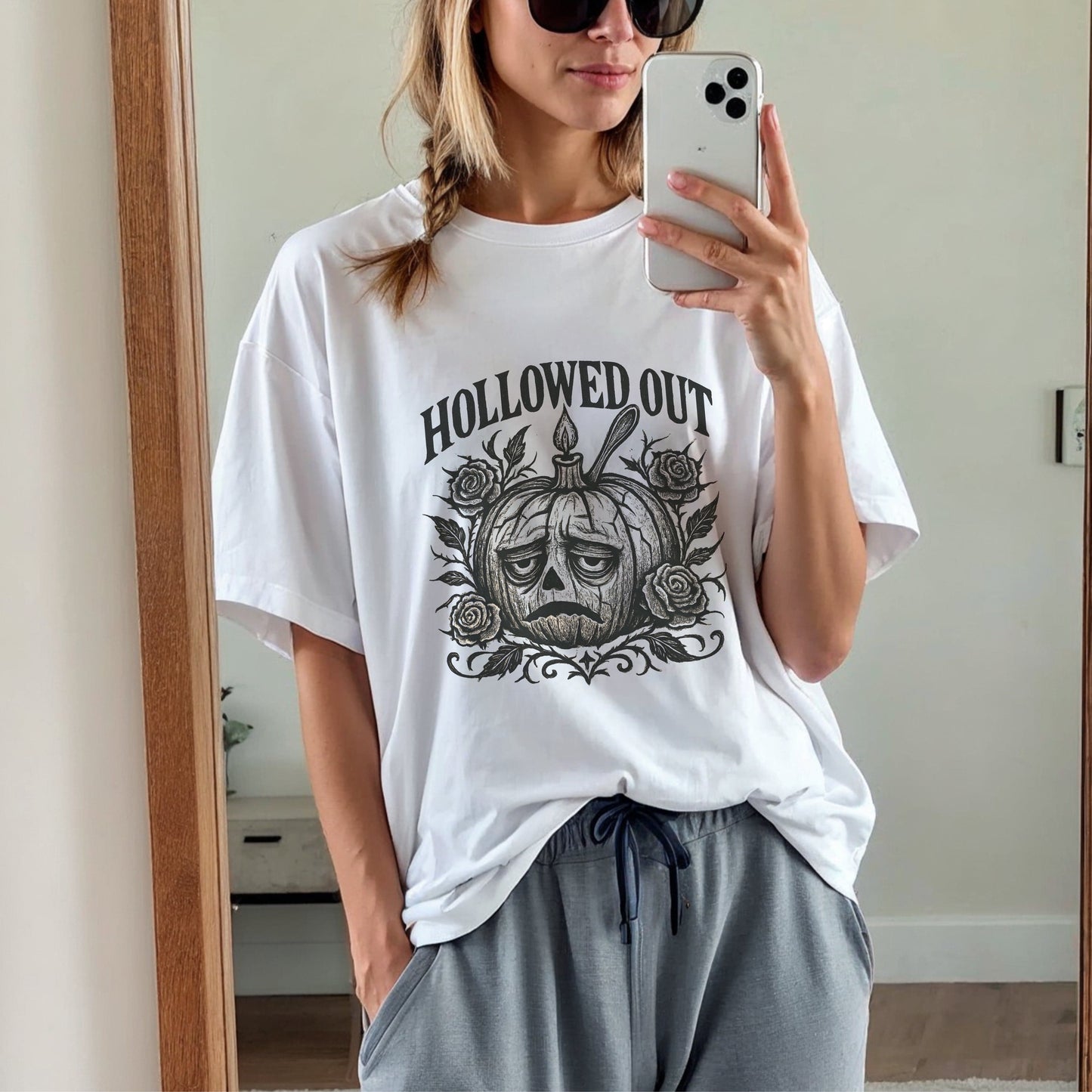 Hollowed Out Spoonie Pumpkin T-Shirt