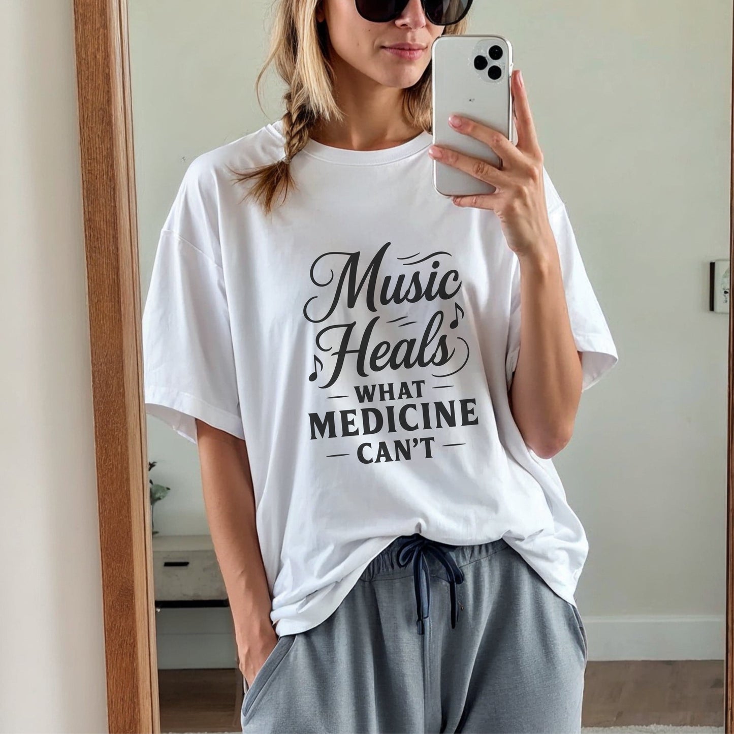 Music Heals What Medicine Can't T-Shirt