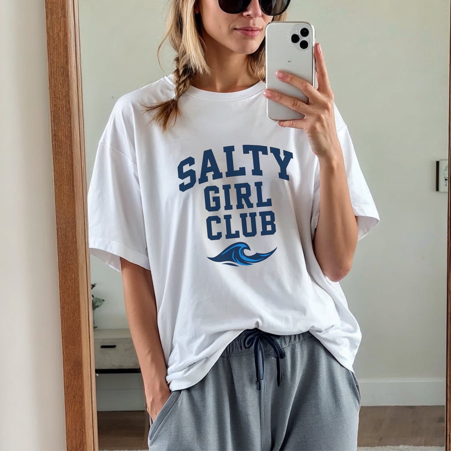 Salty Girl Club Ocean T-Shirt