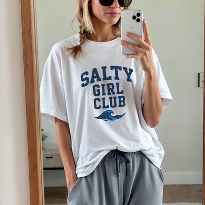 Salty Girl Club Ocean T-Shirt