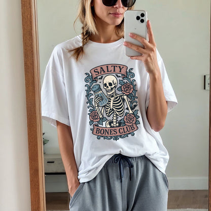 Salty Bones Club Skeleton T-Shirt