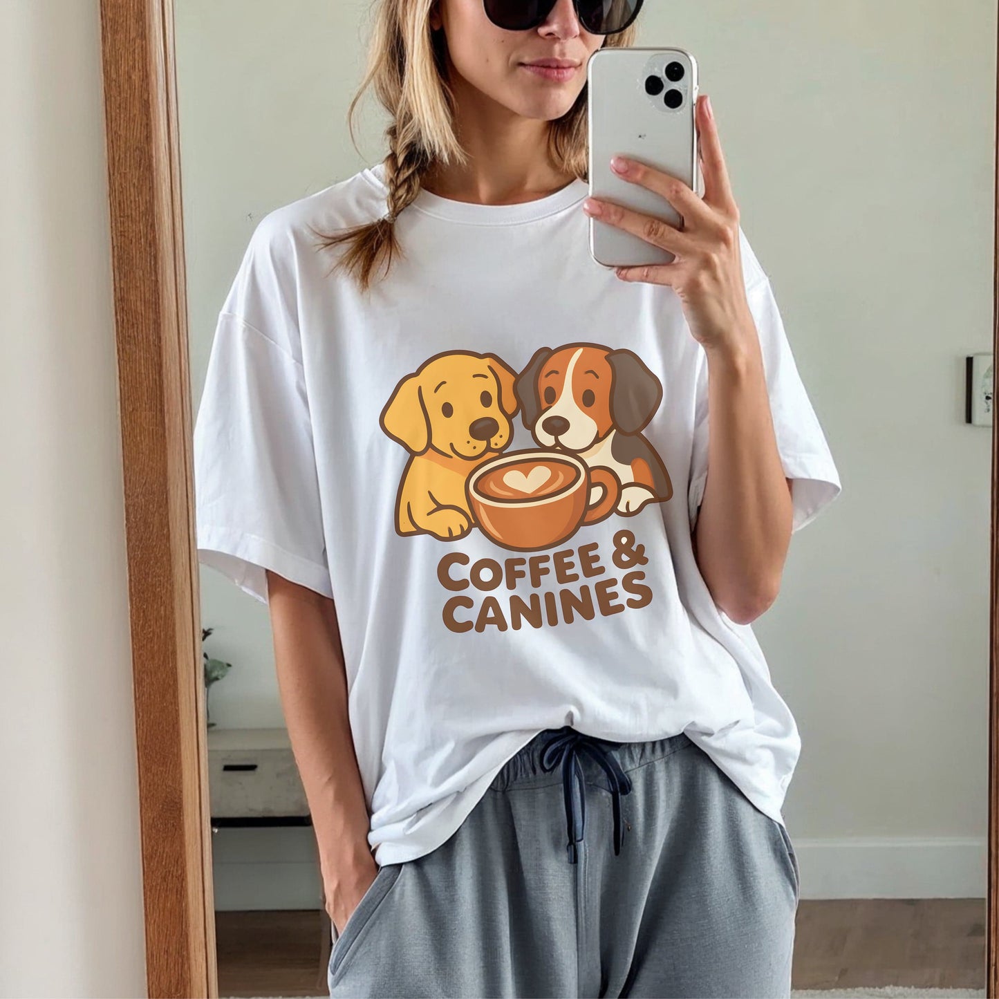 Coffee And Canines T-Shirt
