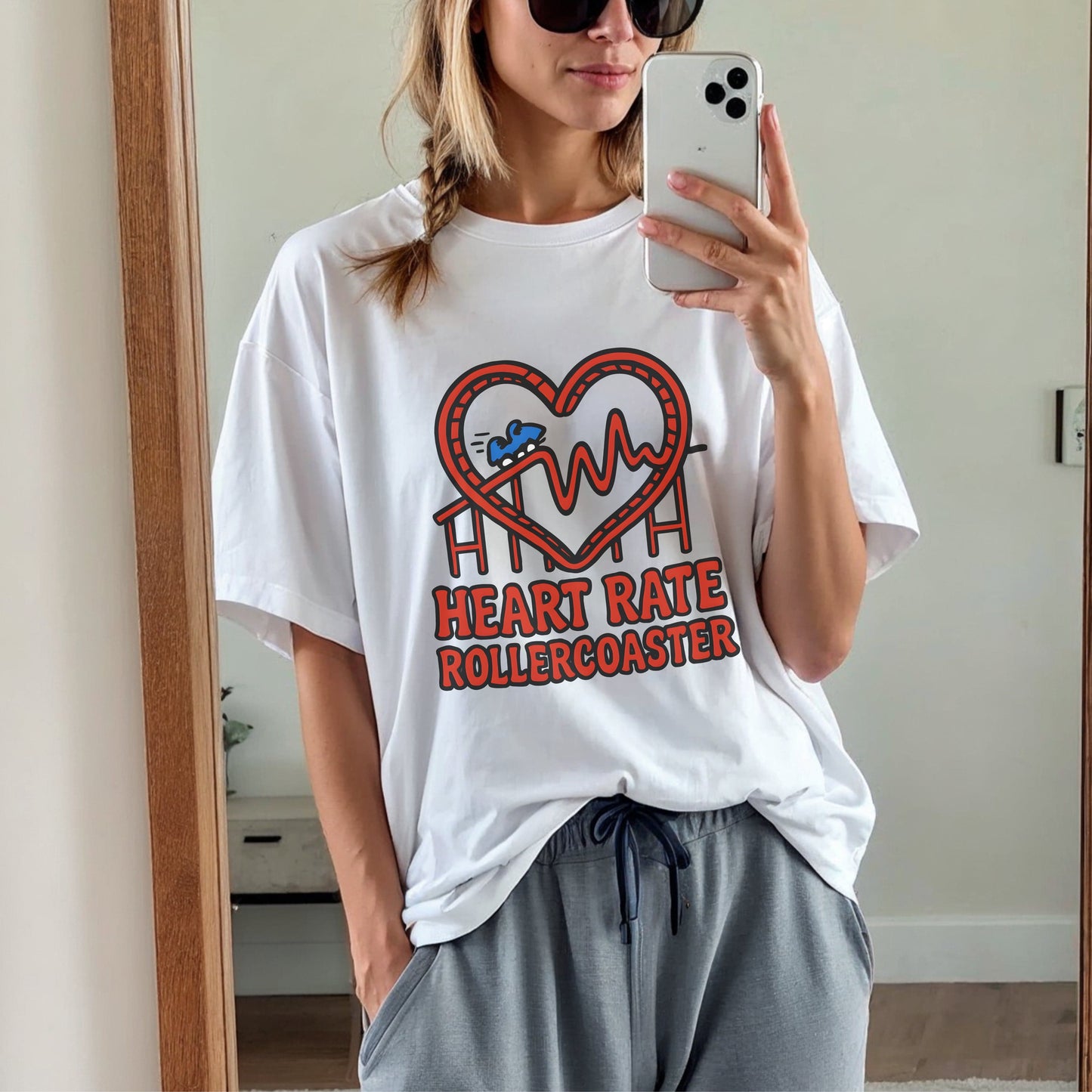 Heart Rate Rollercoaster T-Shirt