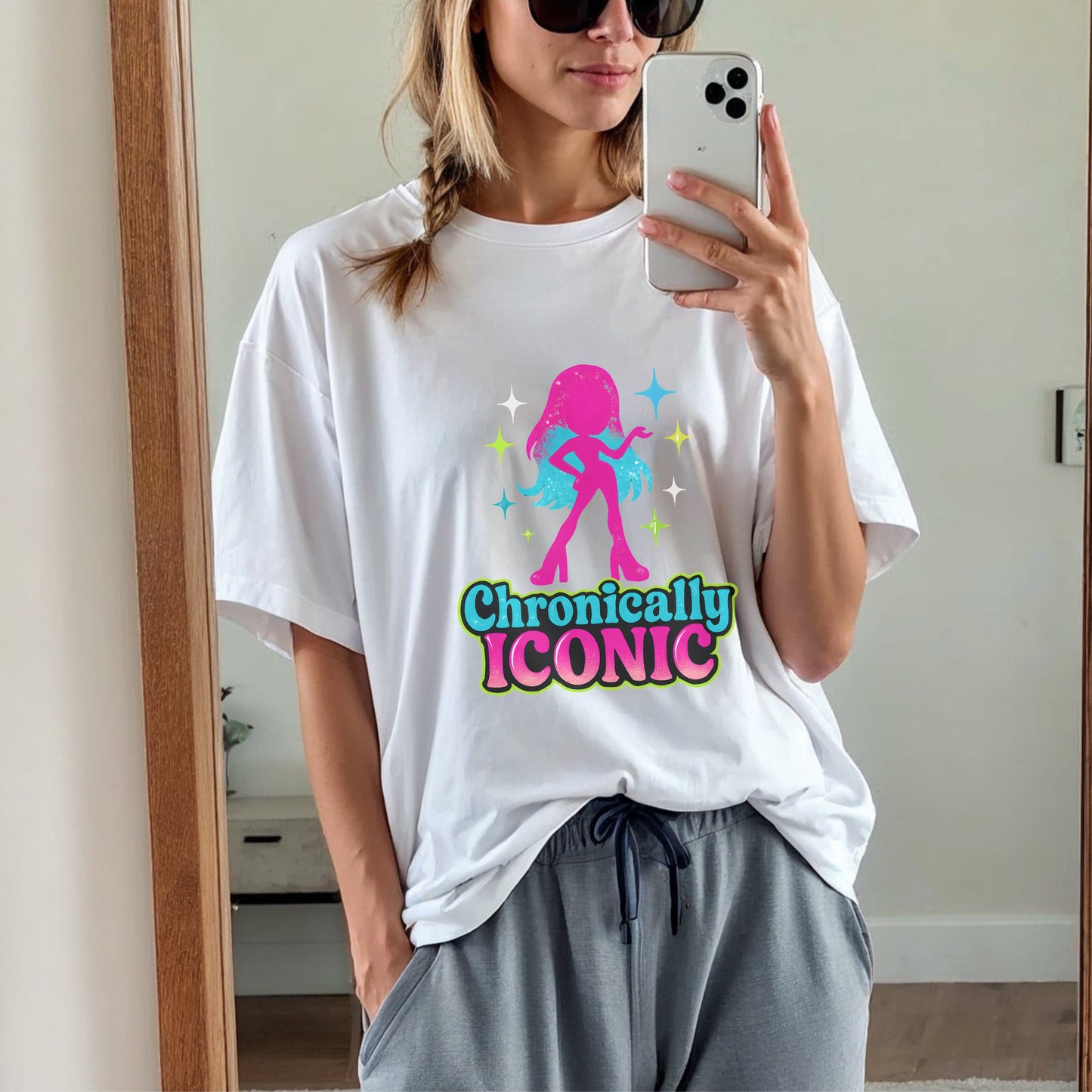 Chronically Iconic Doll Y2K T-Shirt