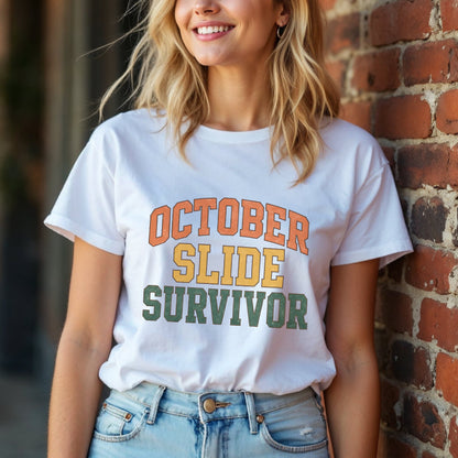 October Slide Survivor T-Shirt