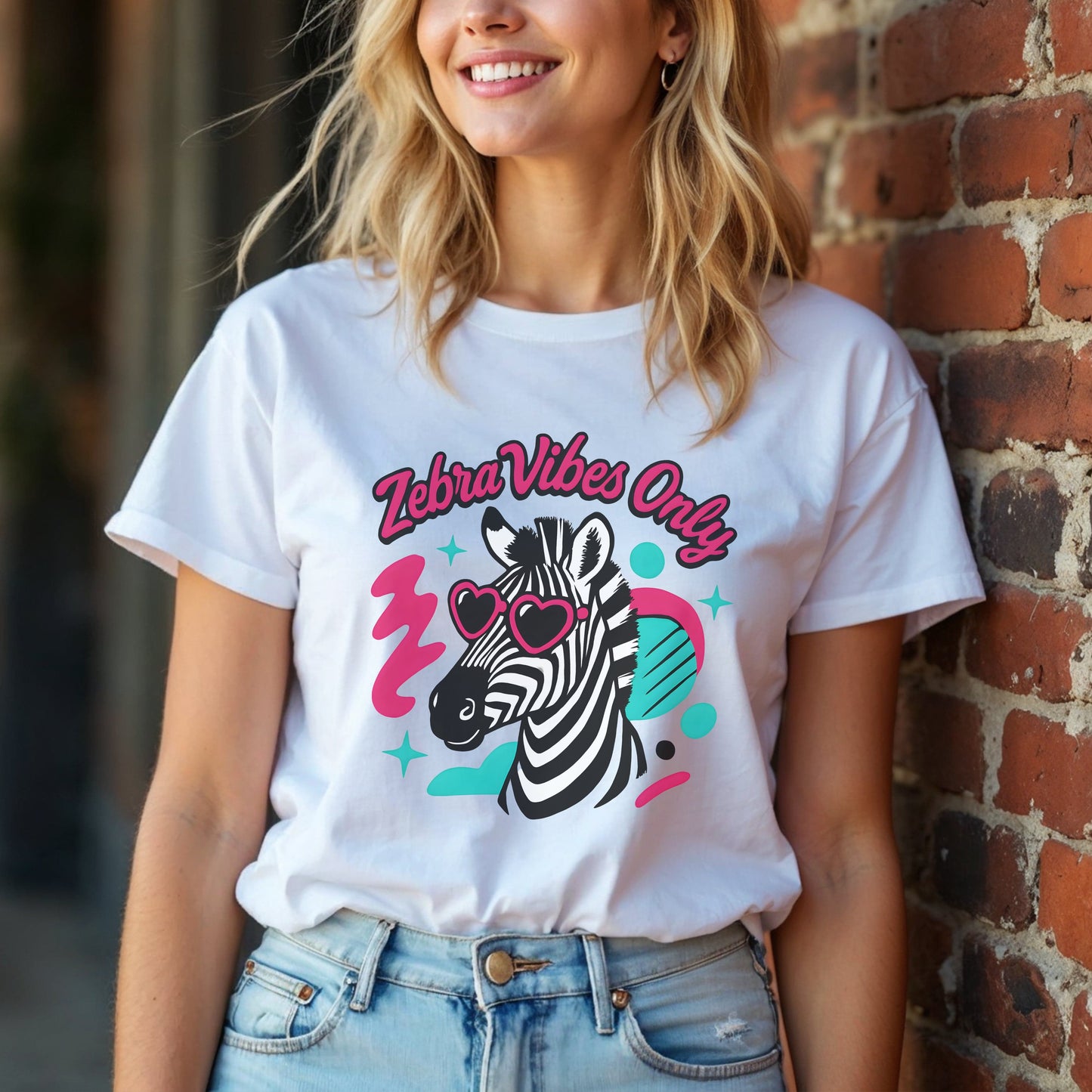 Zebra Vibes Only T-Shirt