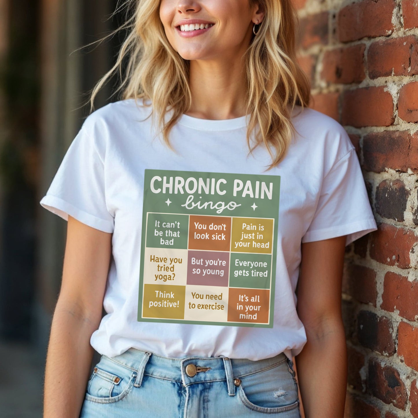 Chronic Pain Bingo T-Shirt