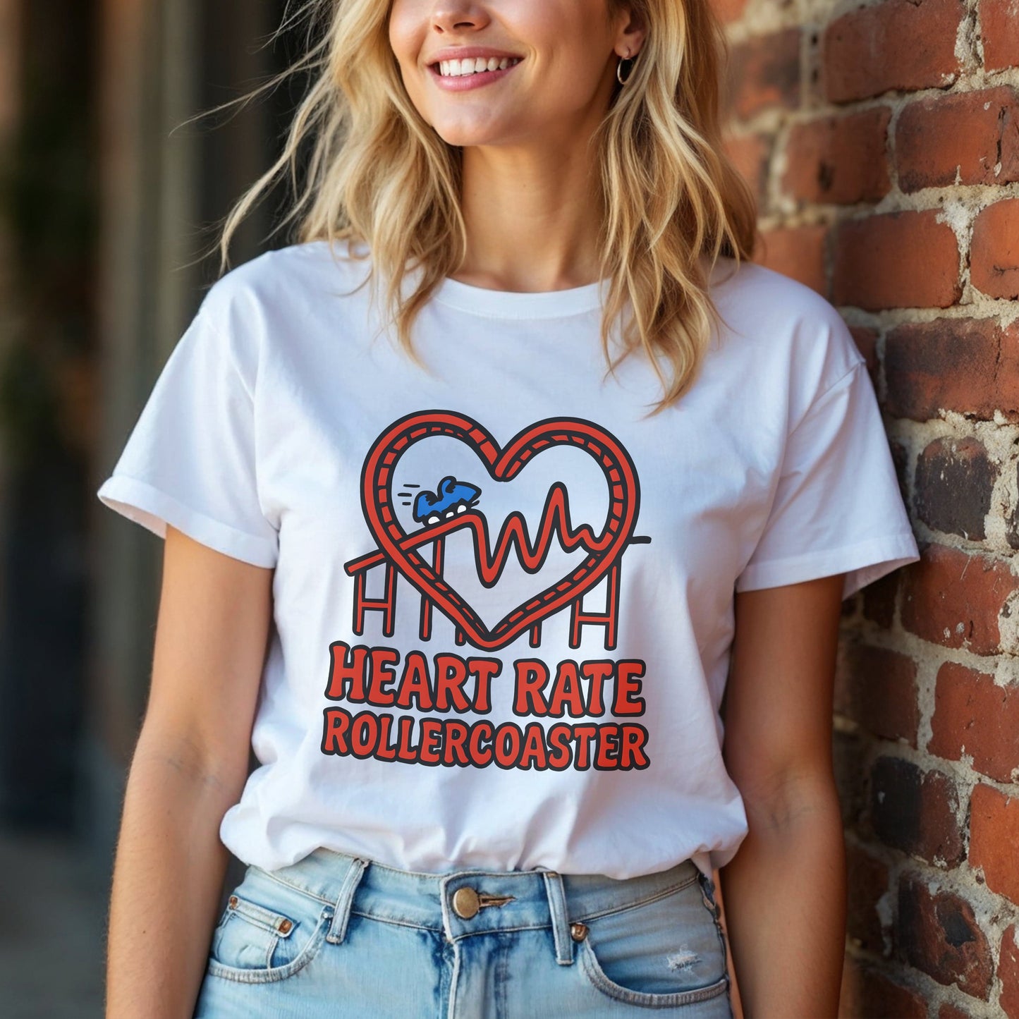 Heart Rate Rollercoaster T-Shirt