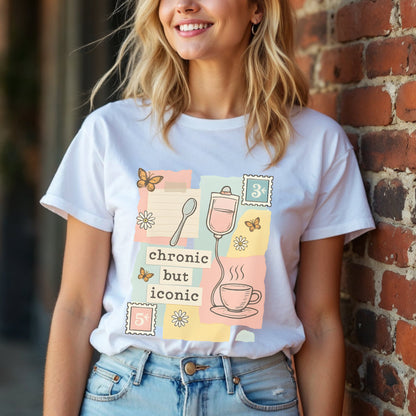 Chronic But Iconic Scrapbook T-Shirt