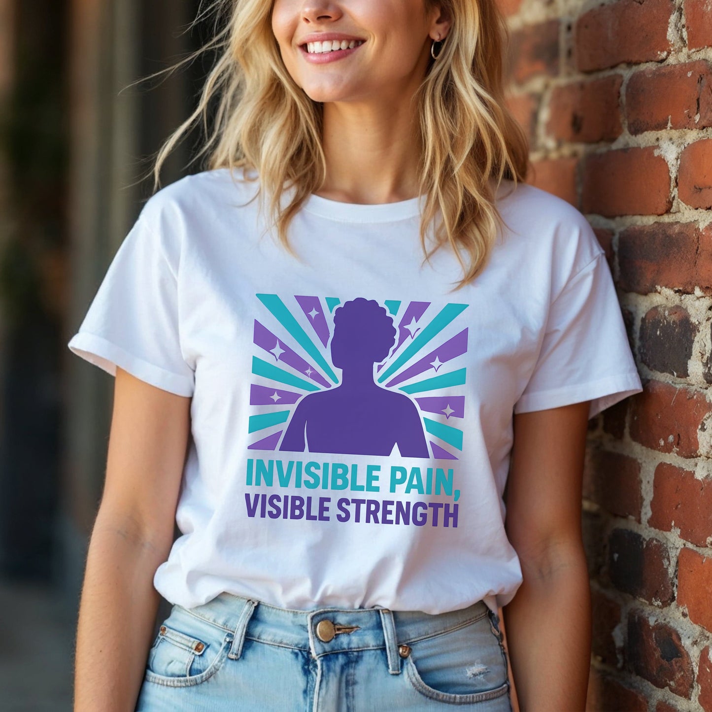 Invisible Pain Visible Strength T-Shirt