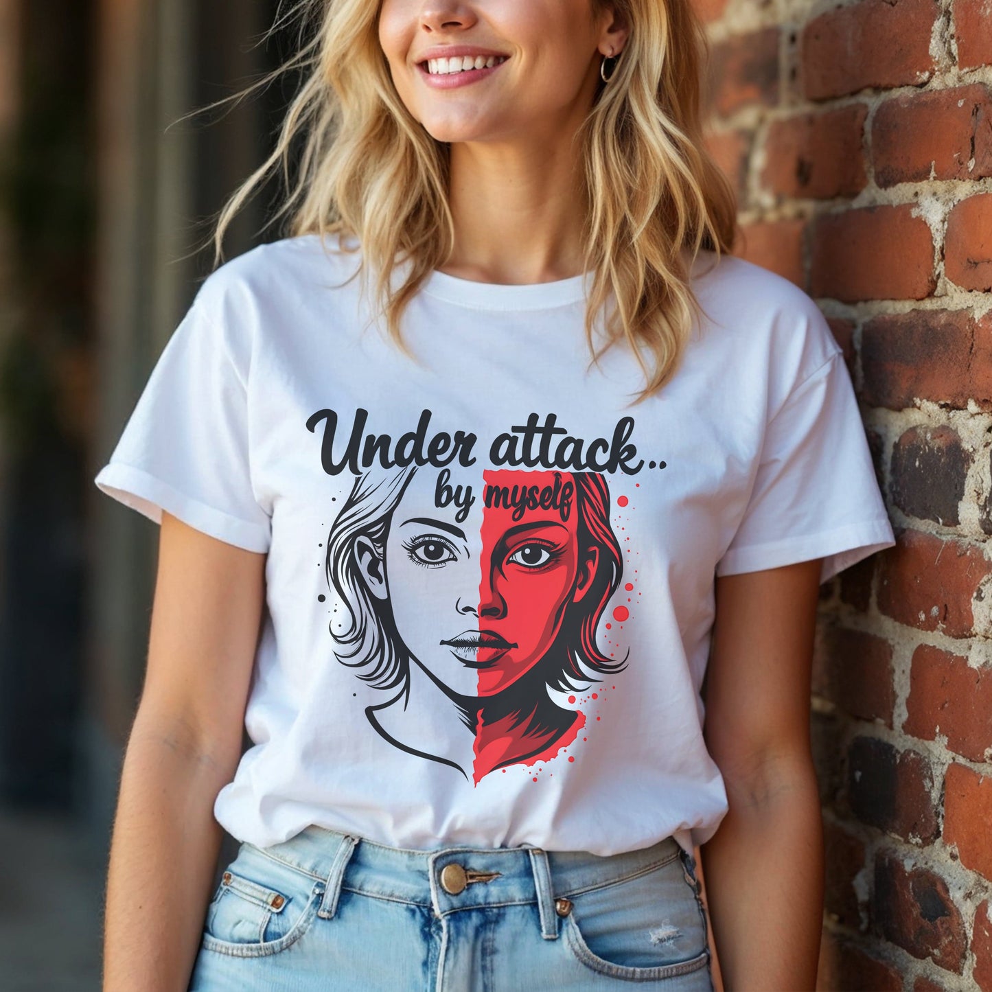 Under Attack By Myself T-Shirt