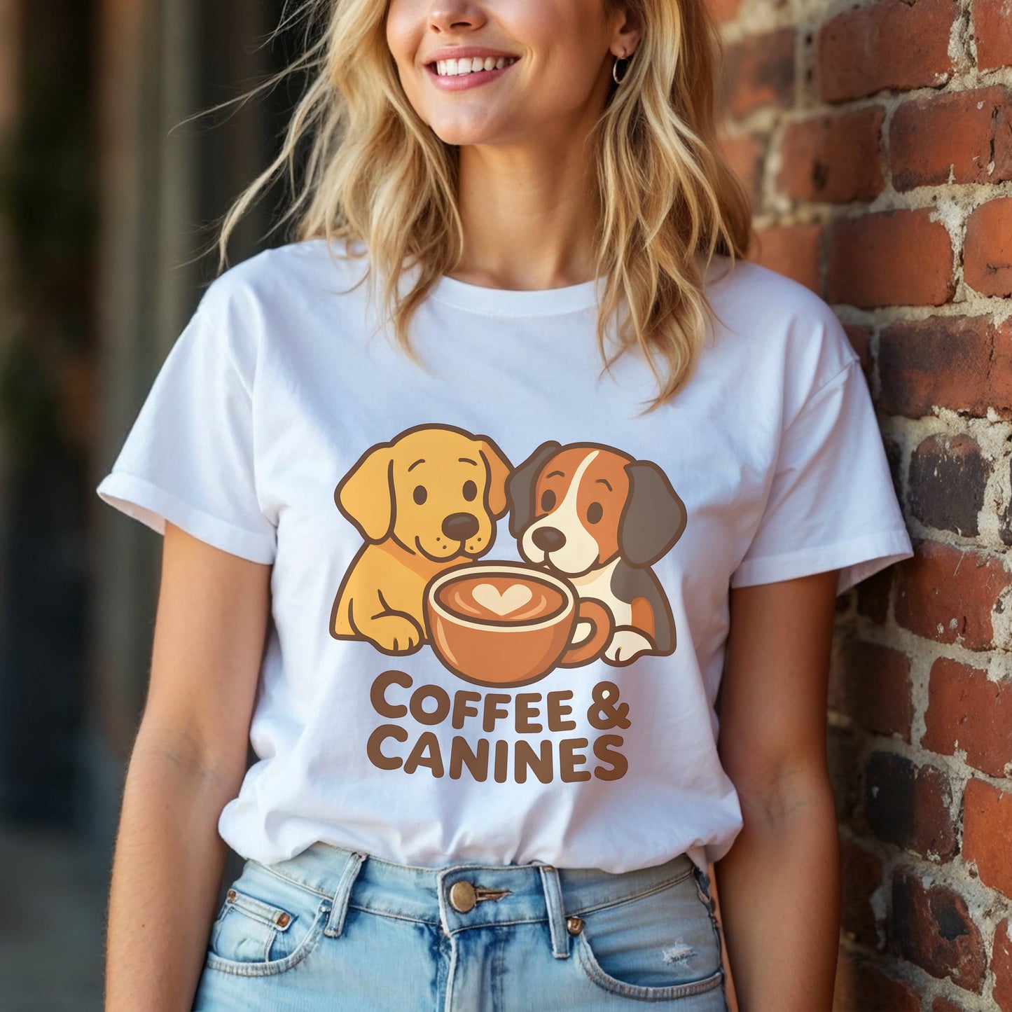 Coffee And Canines T-Shirt